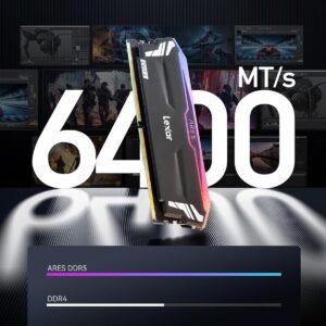 LEXAR LEXAR-LD5EU016G-R640 Lexar Ares RGB DDR5 6400 CL32 2*16GB - White