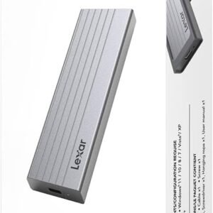 LEXAR LEXAR-LPAE06N-RNBNG LEXAR E6 M.2 NVME SSD Enclosure