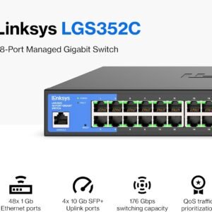 LINKSYS LGS352C-EU Linksys Smart Managed Switch