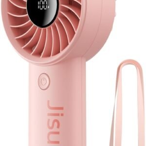 JISULIFE LIFE4-5000-PINK JISULIFE RECHARGEABLE HANDHELD FAN