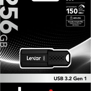 LEXAR LJDS080256G-BNBNG Lexar JumpDrive 256 GB USB 3.1 USB Flash Drive