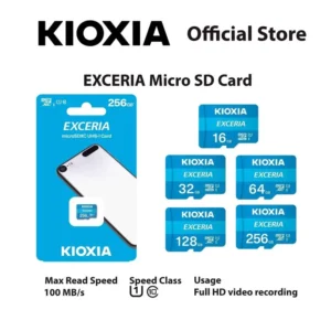 KIOXIA LMEX1L256GG4 KIOXIA EXCERIA CL10 U1 R100 w/o adapter