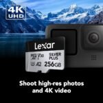 LEXAR LEXAR-LMSSIPL256G-BN Lexar 256GB Professional SILVER PLUS microSDXC™ UHS-I Card