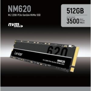 LEXAR LNM620X512G-RNNNG LEXAR NM620 512GB NVME 3500MB/s