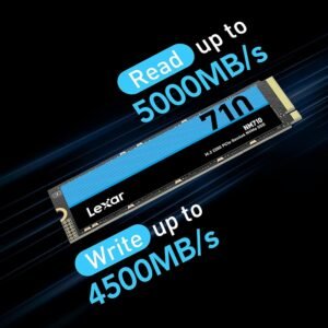 LEXAR LNM710X001T-RNNNG LEXAR NM710 1TB NVME Gen4 5000MB/s