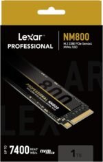 LEXAR LNM800X001T-RNNNG Lexar Internal NM800 M.2 2280 PCIe Gen4x4 NVMe Solid State Drive, Capacity 1TB