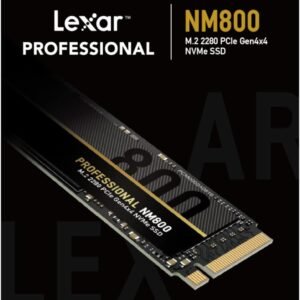 LEXAR LNM800X512G-RNNNG LEXAR NM800 512GB M2. 2280 NVME SSD Internal Disk