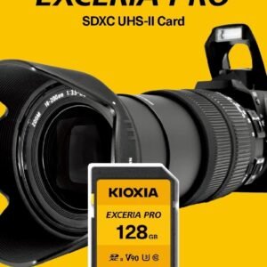 KIOXIA LNPR1Y128GG4 KIOXIA EXCERIA PRO CL10 UHS-II U3 V90 8K R270/W260