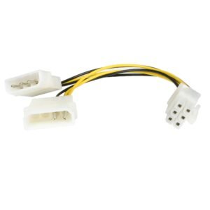 STARTECH LP4PCIEXADAP Startech LP4 to 6 pin PCI Express Video Card Power Adapter