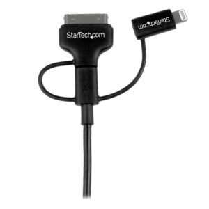 STARTECH LTADUB1MB Startech 3 Lightning / 30-pin Dock/ Micro-USB to USB Cable