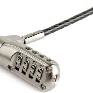 STARTECH LTLOCKNBL Startech 4-Digit combination notebook lock for Noble Wedge slot