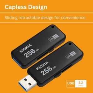 KIOXIA LU365K256GG4 KIOXIA TransMemory U365 USB3.2 Gen 1 R150