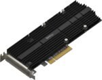 SYNOLOGY M2D20 ADAPTER CARD Synology PCIe 3.0 x8 adapter card to support both 2280 / 22110 M.2 NVMe SSD. See Applied models