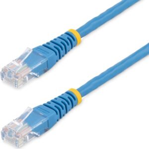 STARTECH M45PATCH12BL Startech 12 Ft Blue Cat 5E Molded Patch Cable