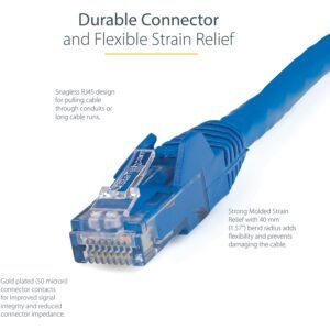 STARTECH M45PATCH35BL Startech 35FT BLUE MOLDED CAT 5 PATCH CABLE