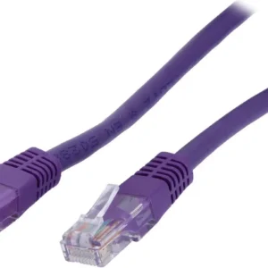 STARTECH M45PATCH6PL Startech 6 ft. Purple Molded Cat. 5e Patch Cable