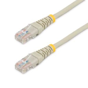 STARTECH M45PATCH7GR Startech 7 Ft Gray Cat 5E Molded Patch Cable