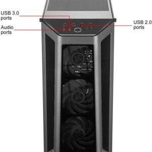 COOLER MASTER MCB-B530P-KHNN-S01 Cooler Master MCB-B530P-KHNN-S01 MasterBox MB530P,Black
