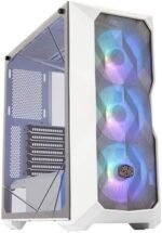 COOLER MASTER MCB-D500D-WGNN-S01 COOLER MASTER MASTERBOX TD500 MESH ARGB ATX CASE - WHITE