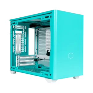 COOLER MASTER MCB-NR200P-ACNN-S00 COOLER MASTER MASTERBOX NR200P SFF m-ITX CASE WITH T.G CYAN