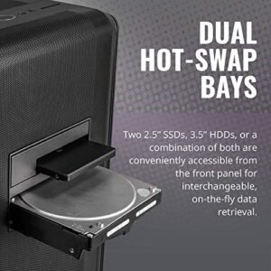 COOLER MASTER MCB-NR600P-KNNN-S00 COOLER MASTER MASTERBOX NR600P ATX CASE WITH HOTSWAP BAYS