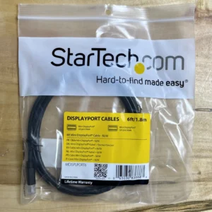 STARTECH MDISPLPORT6 Startech 6 ft Mini DisplayPort Cable - M/M
