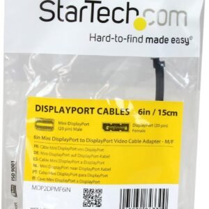 STARTECH MDP2DPMF6IN Startech Mini DisplayPort to DisplayPort Adapter
