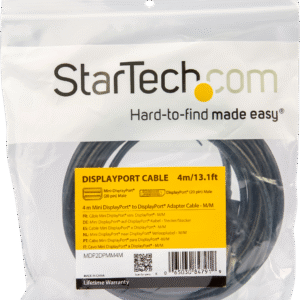 STARTECH MDP2DPMM4M Startech 4m Mini DisplayPort (Mini DP) to DisplayPort (DP)