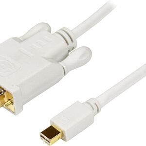 STARTECH MDP2DVIMM6W Startech 6 ft. White Mini DisplayPort to DVI Cable