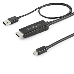 STARTECH MDP2HDMM2MW Startech 6 ft Mini DisplayPort to HDMI cable â€“ 4K