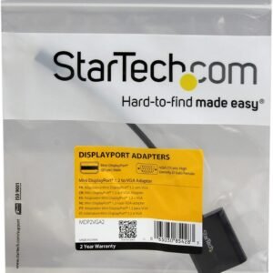 STARTECH MDP2VGA2 Startech Mini DisplayPort 1.2 to VGA Adapter