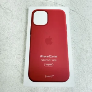 APPLE MHKW3ZA/A iPhone 12 mini Silicone Case with MagSafe - (PRODUCT)RED A2496