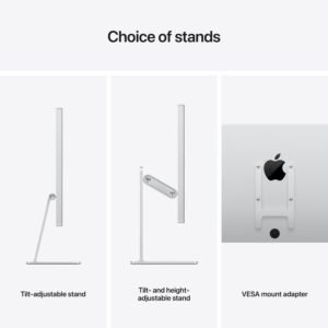 APPLE MK0Q3ZP/A Apple Studio Display - Standard Glass - Tilt- and Height-Adjustable Stand A2525
