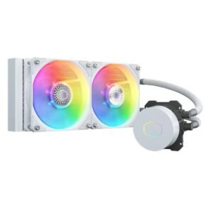 COOLER MASTER MLW-D24M-A18PW-RW COOLER MASTER MASTERLIQUID ML240L V2 ARGB CPU COOLER - WHITE