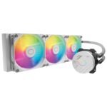 COOLER MASTER MLW-D36M-A18PZ-RW Cooler Master MasterLiquid 360L Core ARGB CPU Cooler – White