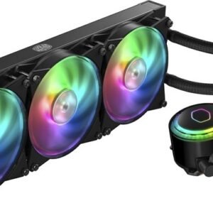 COOLER MASTER MLX-D36M-A20PC-R1 MasterLiquid ML360R Addressable RGB AIO CPU Liquid Cooler 28 Independently-Controlled LEDS Triple 120mm ARGB Air Balance MF 360mm