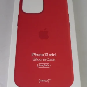 APPLE MM233FE/A iPhone 13 mini Silicone Case with MagSafe – (PRODUCT)RED A2705