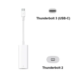 Apple MMEL2ZA/A Thunderbolt 3 (USB-C) to Thunderbolt 2 Adapter