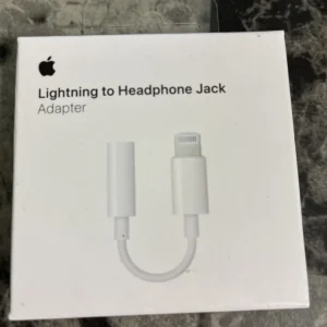 APPLE MMX62FE/A Lightning to 3.5 mm Headphone Jack Adapter A1749