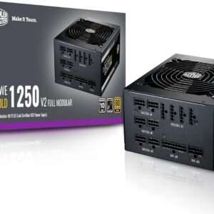 COOLER MASTER MPE-C501-AFCAG-3UK Cooler Master MWE Gold V2 Fully Modular 1250W ATX 3.0