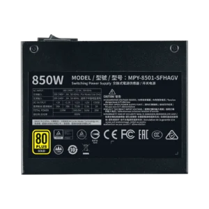 COOLER MASTER MPY-8501-SFHAGV-3UK Cooler Master V850 SFX 850W ATX3.0 GEN5 80Plus Gold PSU