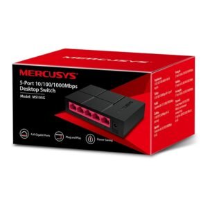 MERCUSYS MS105G Mercusys MS105G - 5-Port 10/100/1000 Mbps Switch