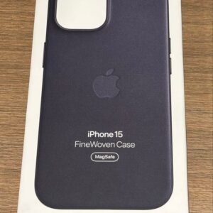 APPLE MT393FE/A iPhone 15 FineWoven Case with MagSafe - Black A3132