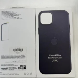 APPLE MT423FE/A iPhone 15 Plus FineWoven Case with MagSafe - Black A3133