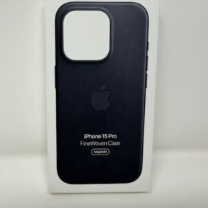 APPLE MT4H3FE/A iPhone 15 Pro FineWoven Case with MagSafe - Black A3134