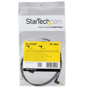STARTECH MU3MMS2RA Startech 3.5 Right Angle Stereo Audio Cable