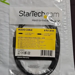 STARTECH MU6MMS Startech 6 ft 3.5mm Stereo Audio Cable - M/M