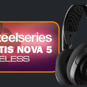 SteelSeries 61670 Arctis Nova 5 Wireless Gaming Headset (Black)