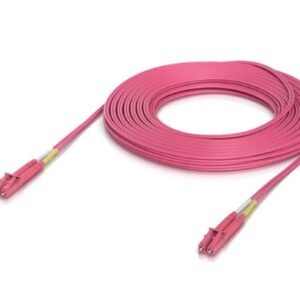 Ubiquiti UACC-OFC-M2-LULU-15M OM4 Duplex LC UPC Fiber Patch Cable