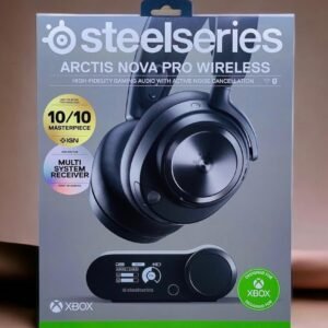 SteelSeries 61521 Arctis Nova Pro Wireless X Gaming Headset for Xbox + Infinity Power System (Black)